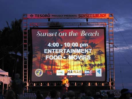 Sunset on the Beach